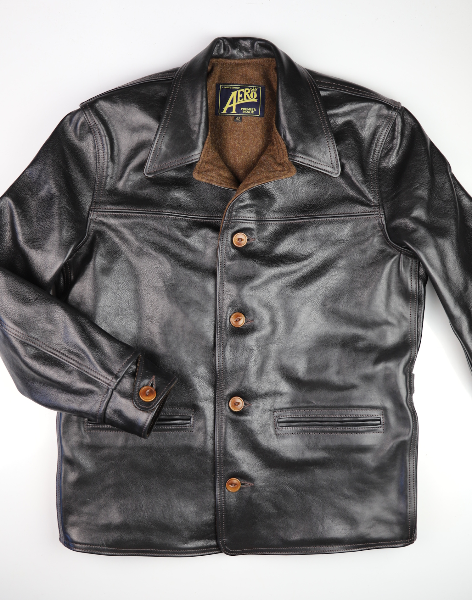 2025-01-24 Aero Premier Work Coat Black Badalassi 4BY front.jpg