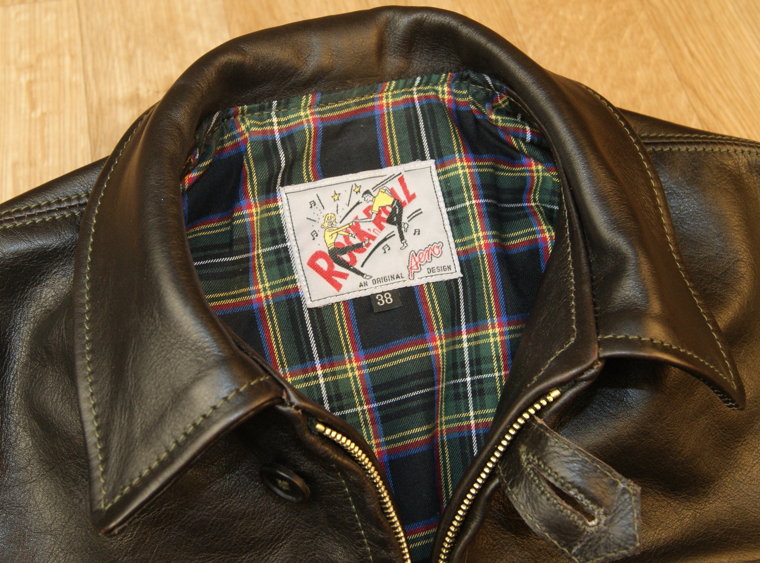 Aero 1920s Original Hercules Blackened Brown Vicenza Horsehide SUV1 tag.jpg