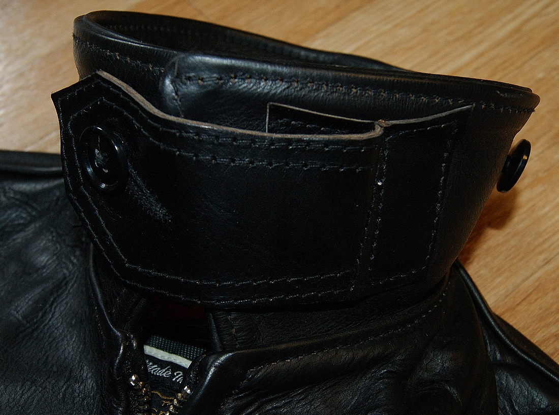 Aero 1930s Half Belt Black CXL Steerhide collar latch.jpg