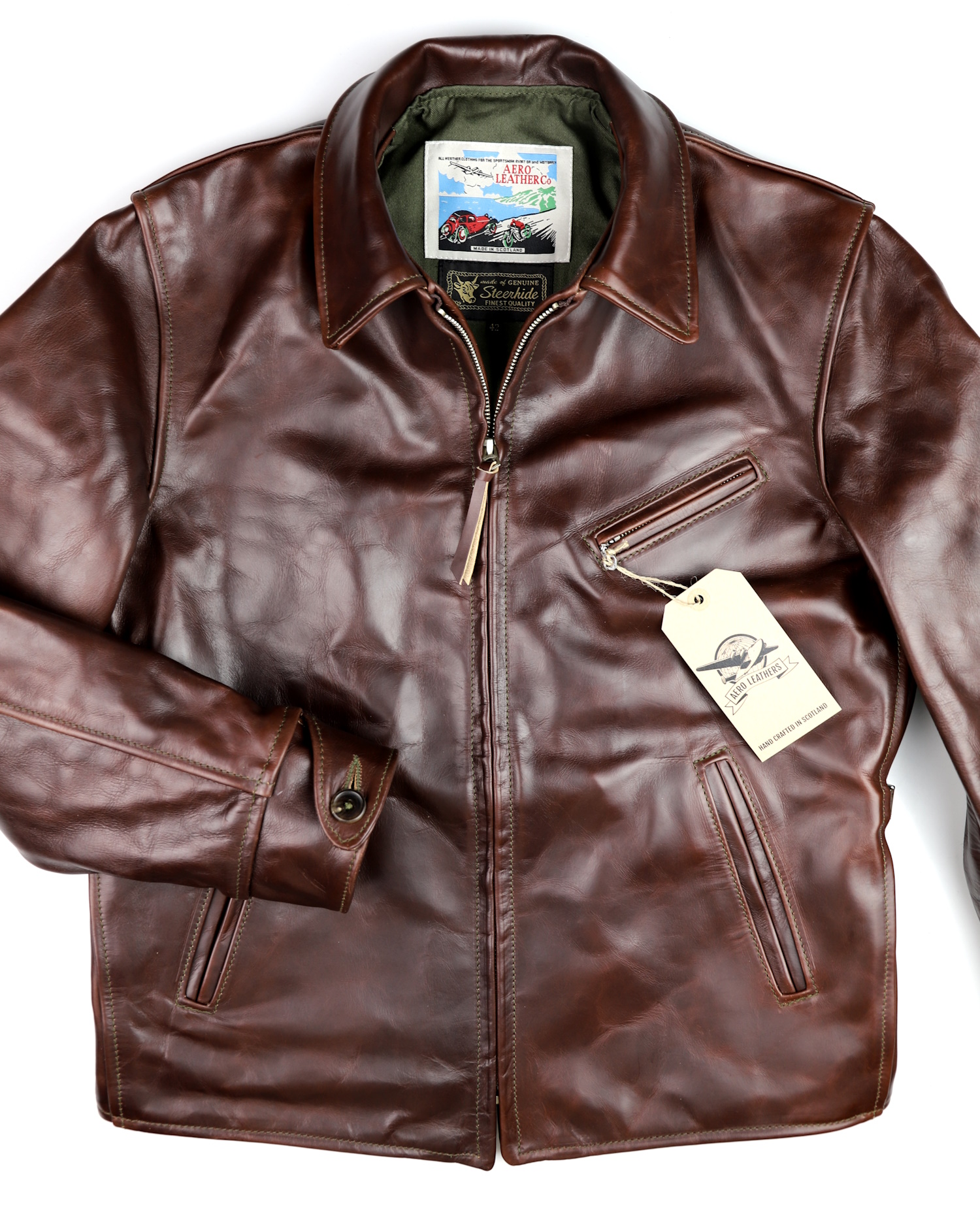 Aero 1930s Half Belt Brown CXL Steerhide C7S front.jpg