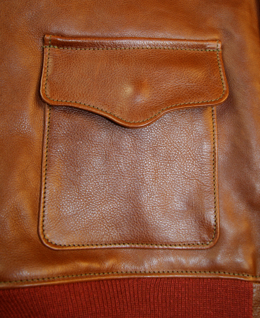 Aero 38-1711 A-2 Russet Vicenza Horsehide patch pocket.jpg