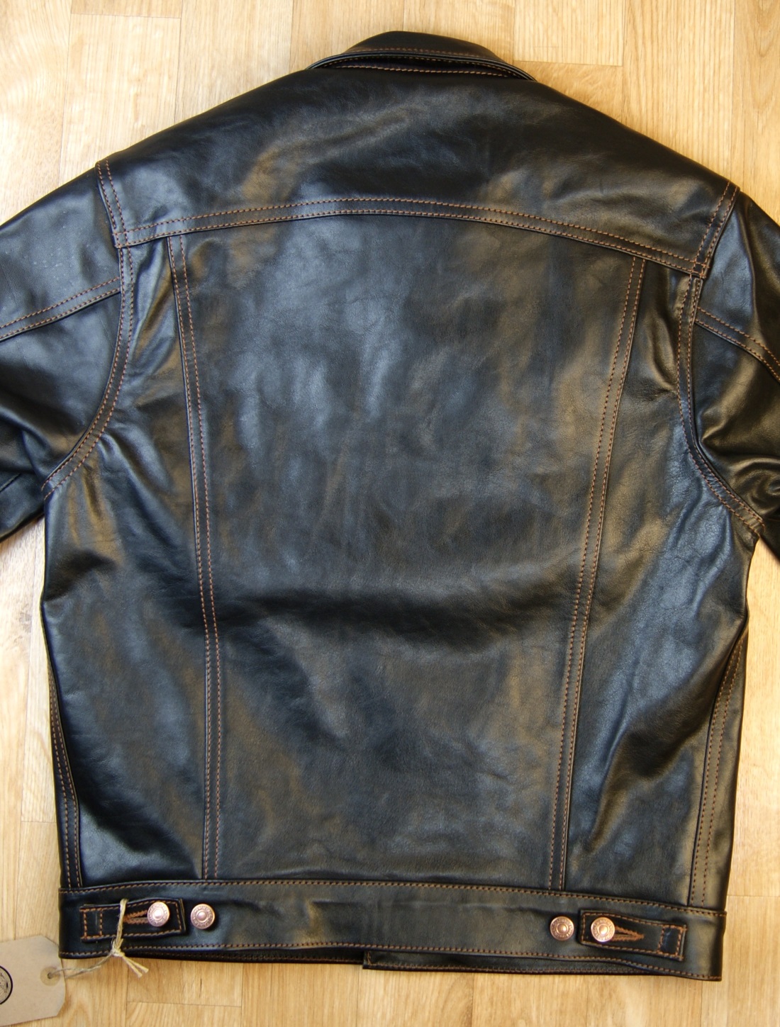 Aero 557XX Blackened Brown Vicenza Horsehide HW57 back.jpg