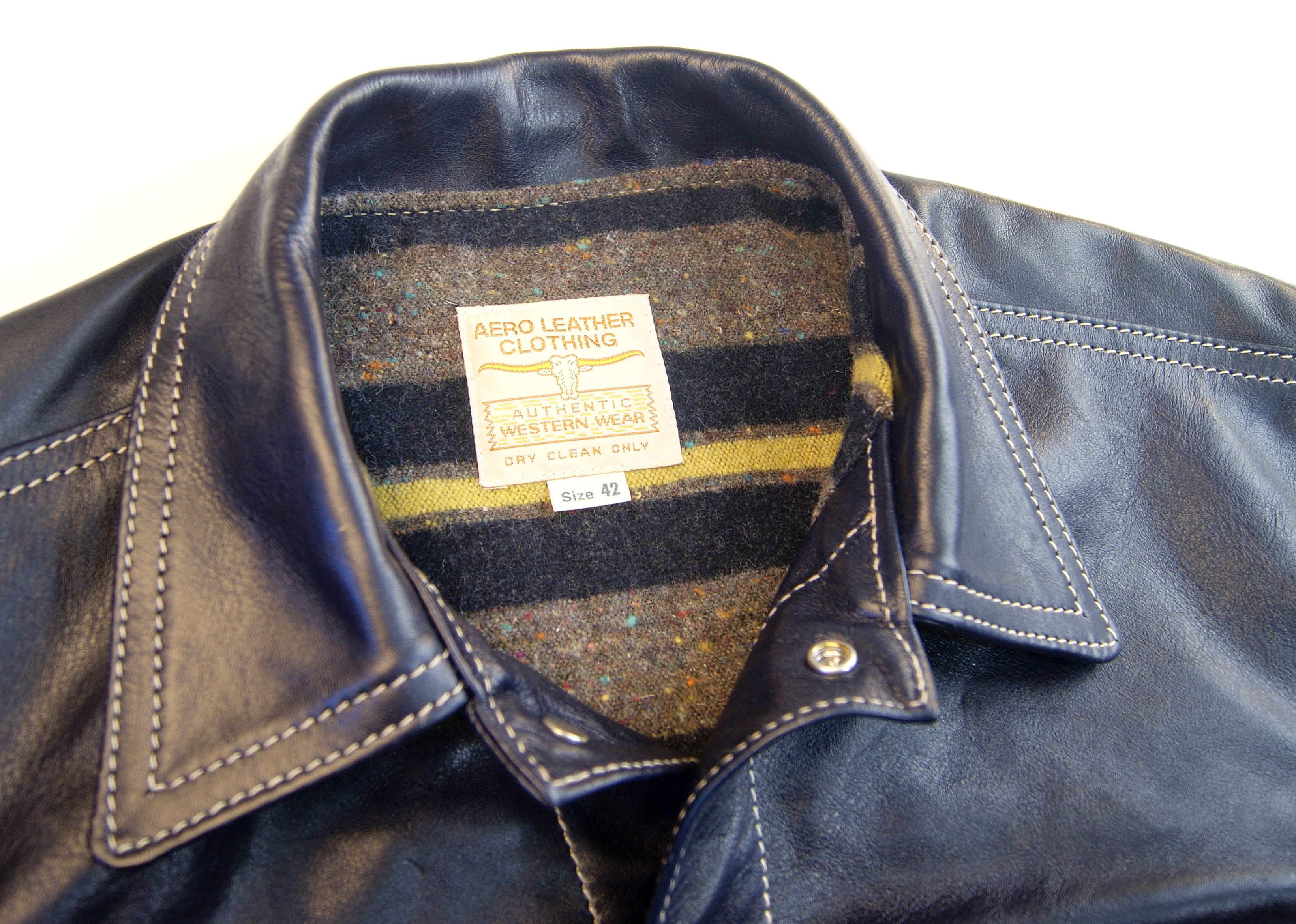 Aero 557XX Blue Vicenza Horsehide EDN8 Tag.jpg