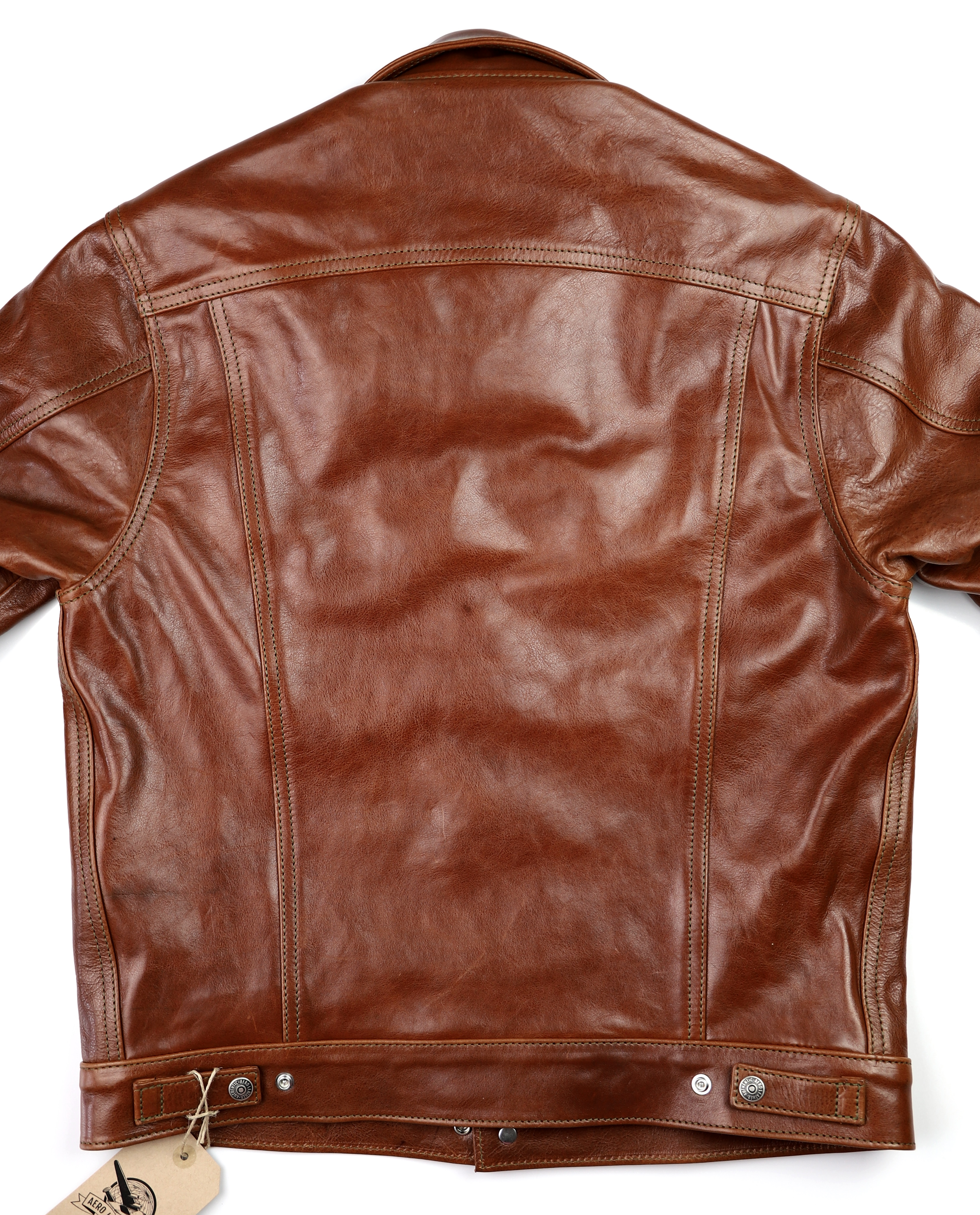 Aero 557XX Russet Badalassi Cowhide back.jpg