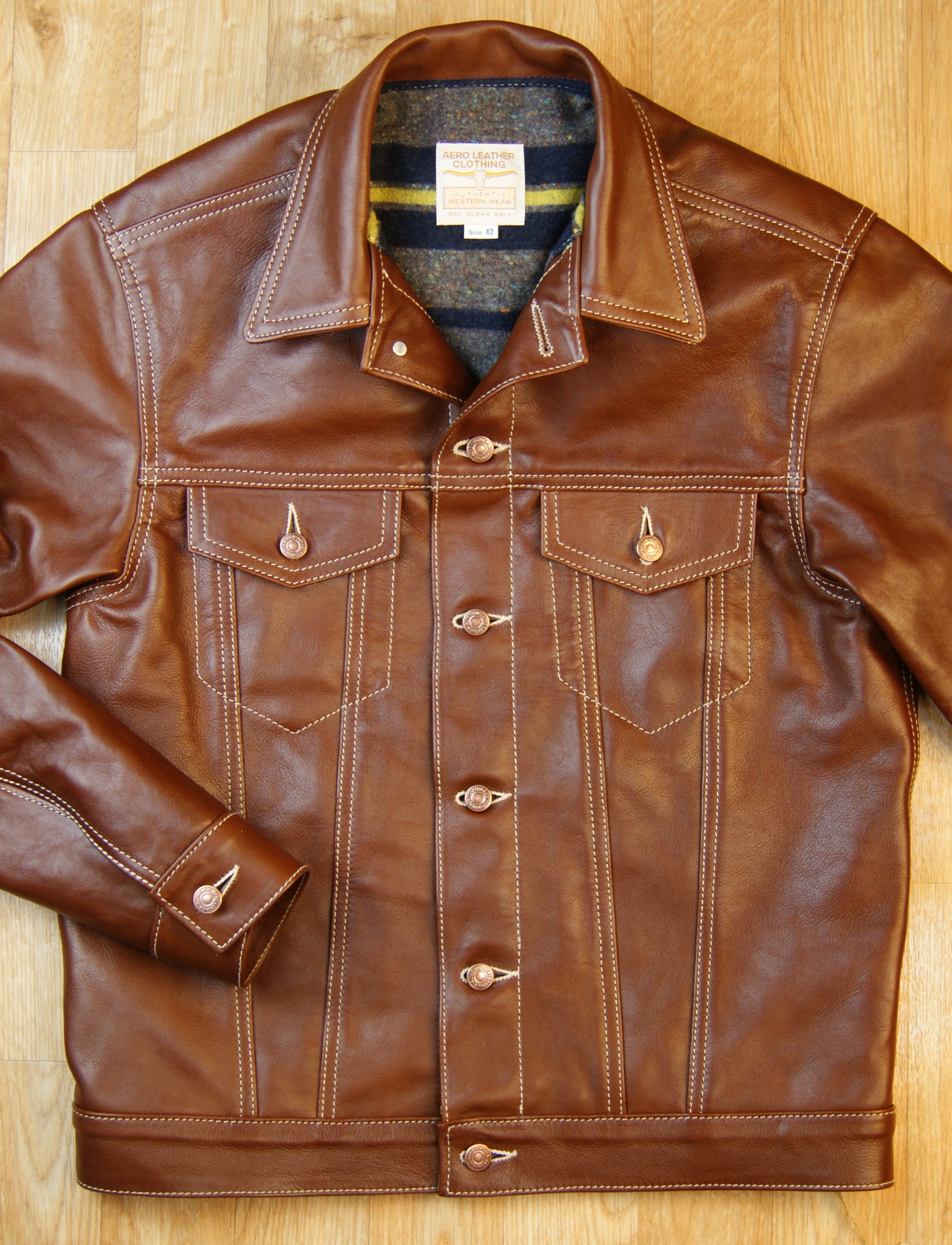 Aero 557XX Russet Vicenza Horsehide JB2 front.jpg