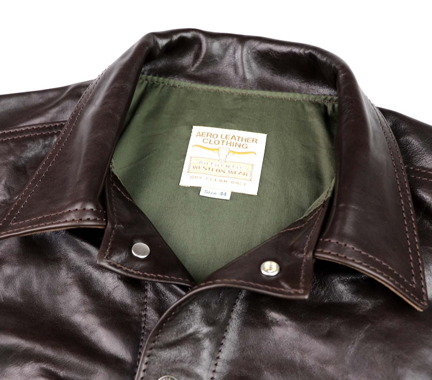 Aero 557XX Type 3 Jean Jacket Chestnut Badalassi 4FQ tag.jpg