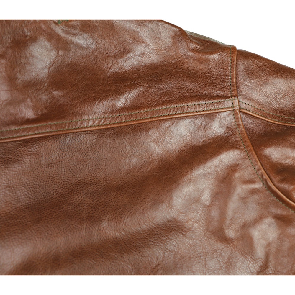 Aero A-1 Russet Badalassi Cowhide upper back IG square 1.1.jpg