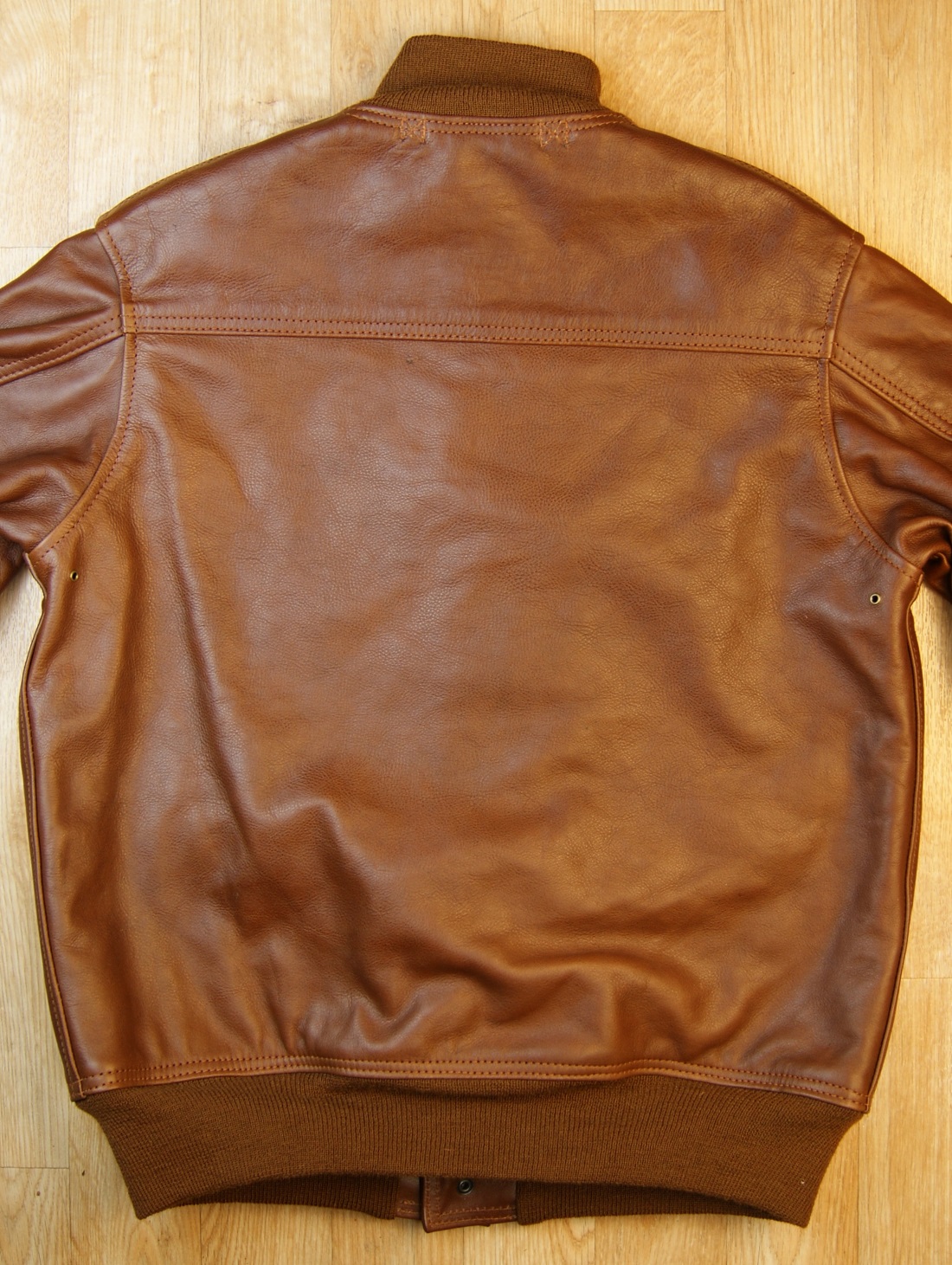 Aero A-1 Russet Vicenza Horsehide LER1 back.jpg