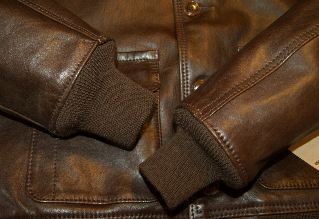 Aero A-1 Seal Vicenza Horsehide size 38 cuffs.jpg