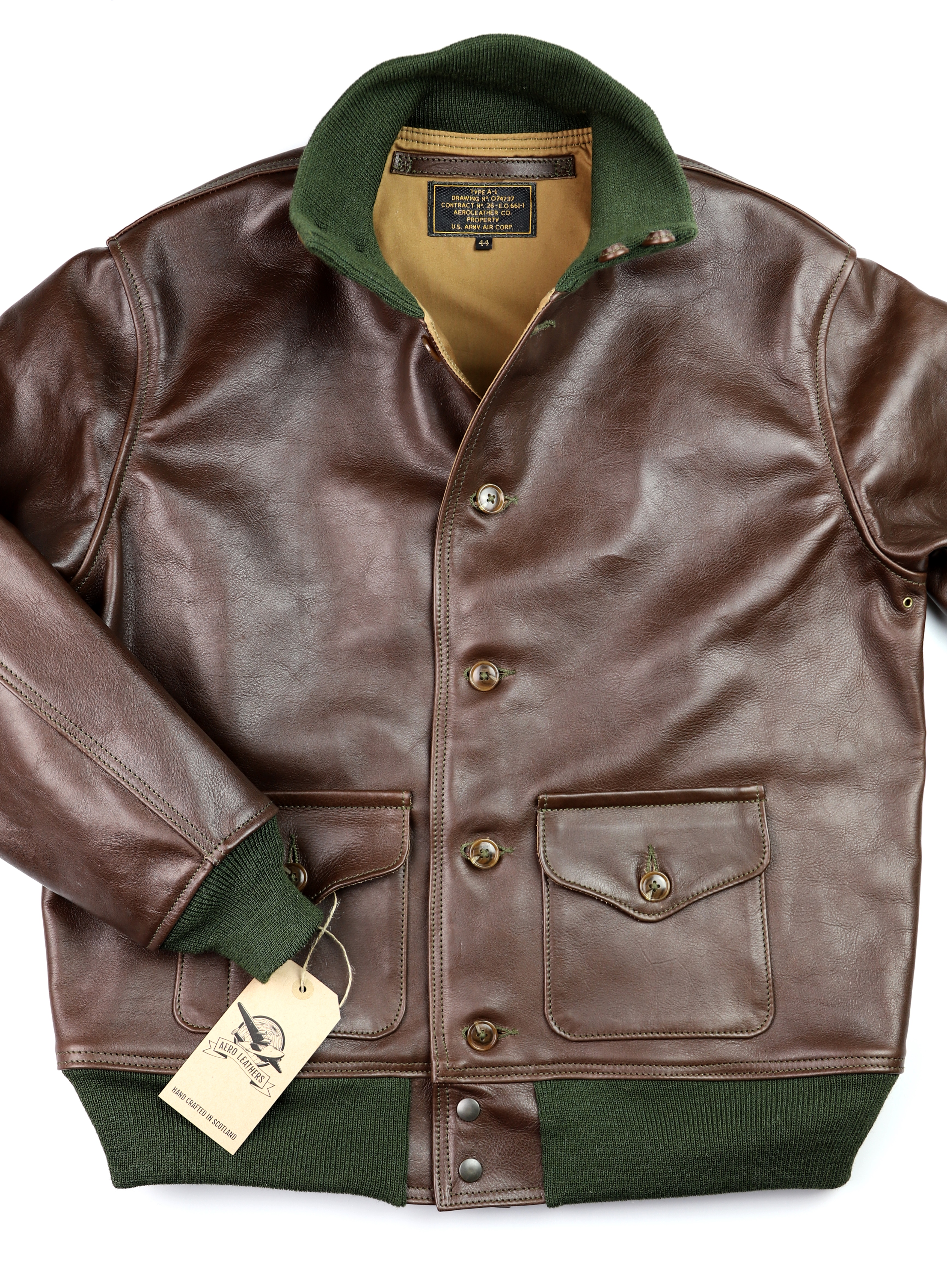 Aero A-1 Seal Vicenza Horsehide WN1 front.jpg