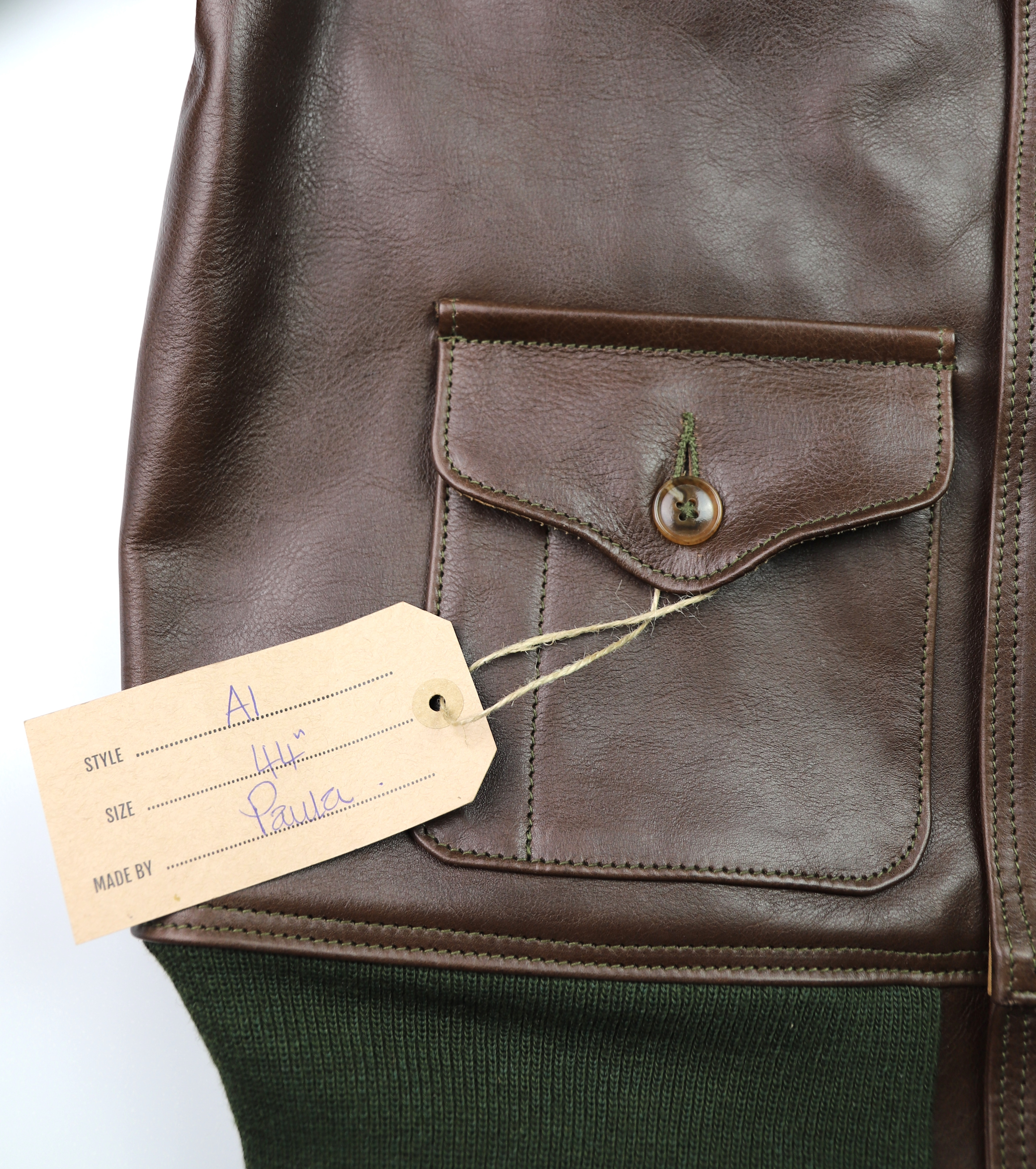 Aero A-1 Seal Vicenza Horsehide WN1 tag.jpg