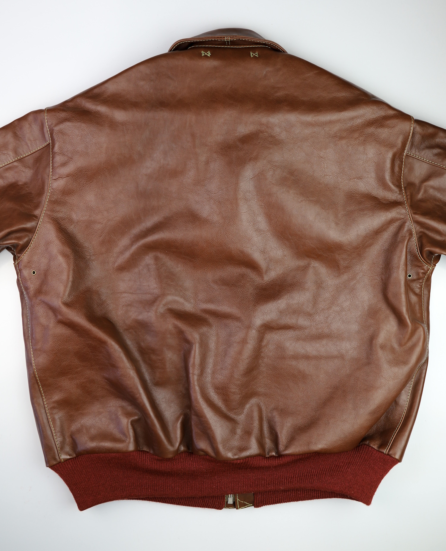 Aero A-2 18775 Russet Vicenza Horsehide AY2 back.jpg