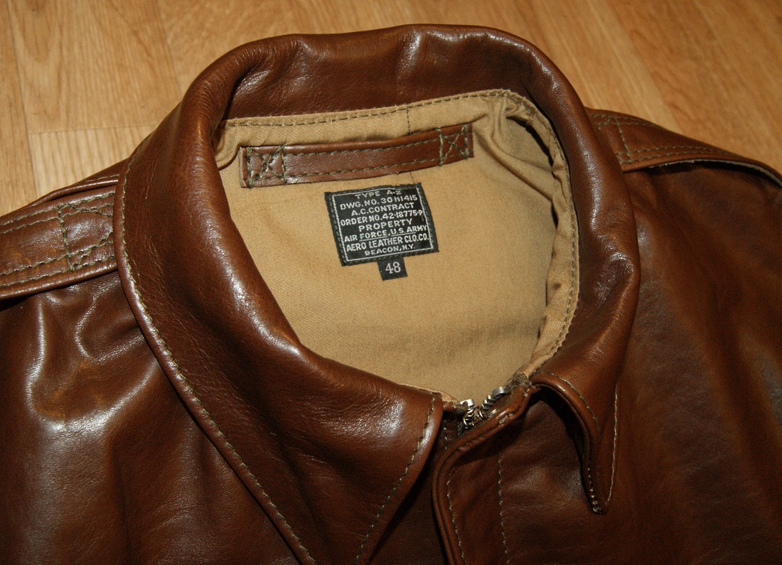 Aero A-2 18775 Russet Vicenza Horsehide F2M tag.jpg