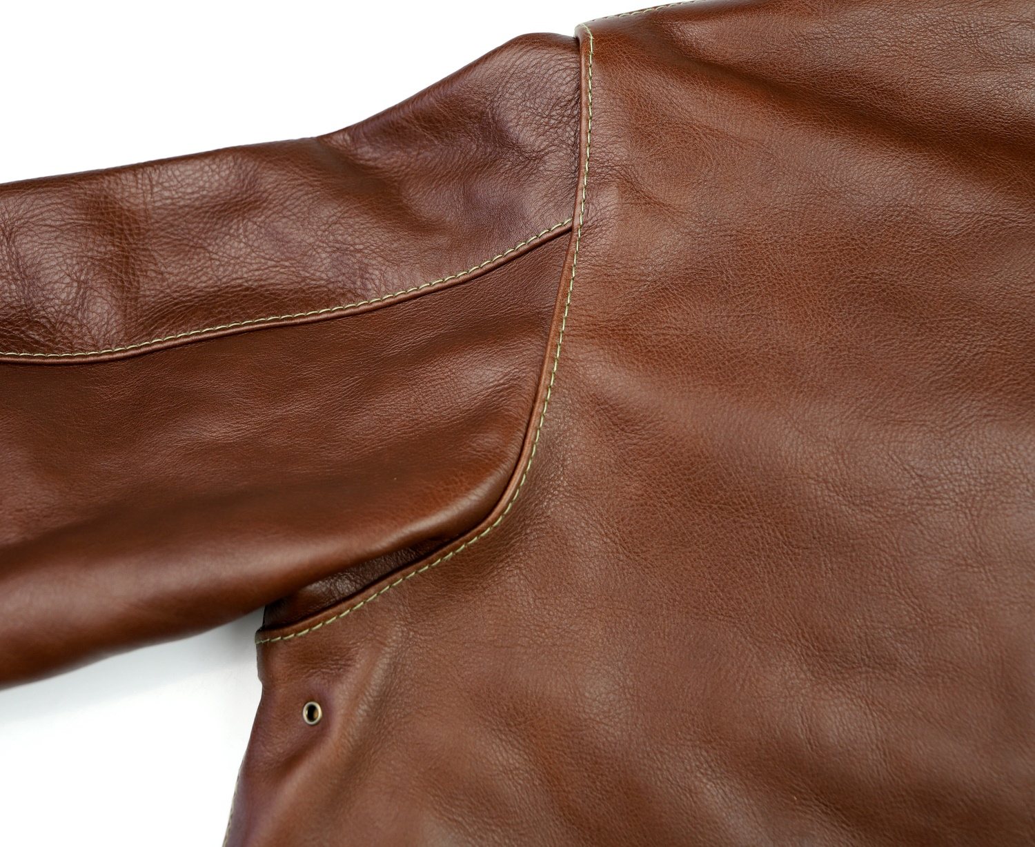 Aero A-2 18775 Russet Vicenza Horsehide UR8 upper back.jpg