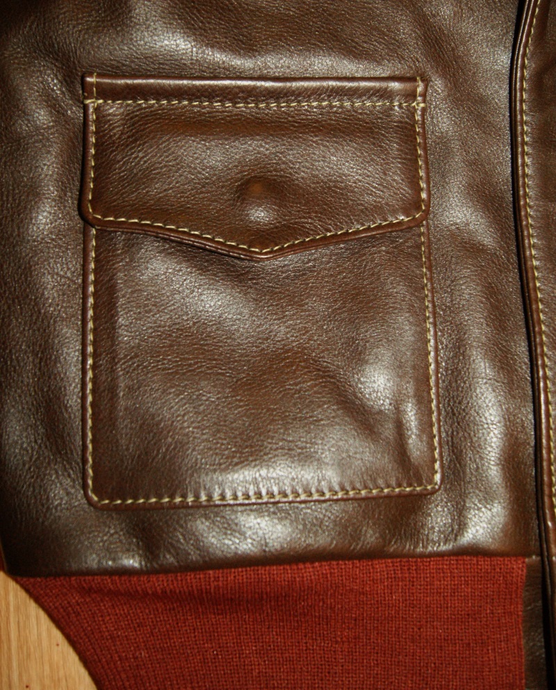 Aero A-2 18775 Seal Vicenza Horsehide SG7 patch pocket.jpg