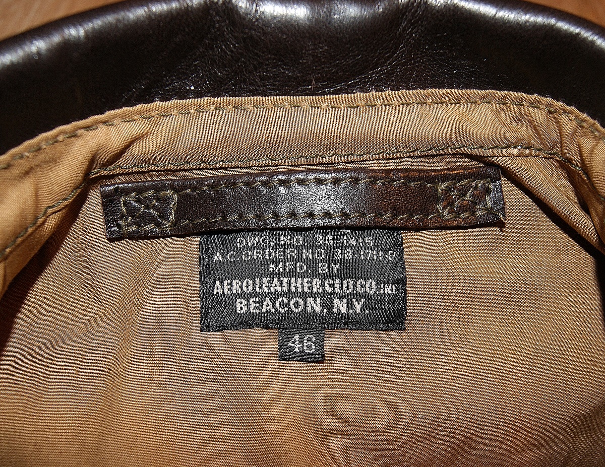 Aero A-2 38 Contract Dark Seal Vicenza Horsehide tag smaller.jpg