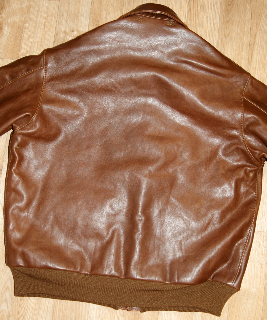 Aero A-2 40-3785-P Russet Vicenza Horsehide back.jpg