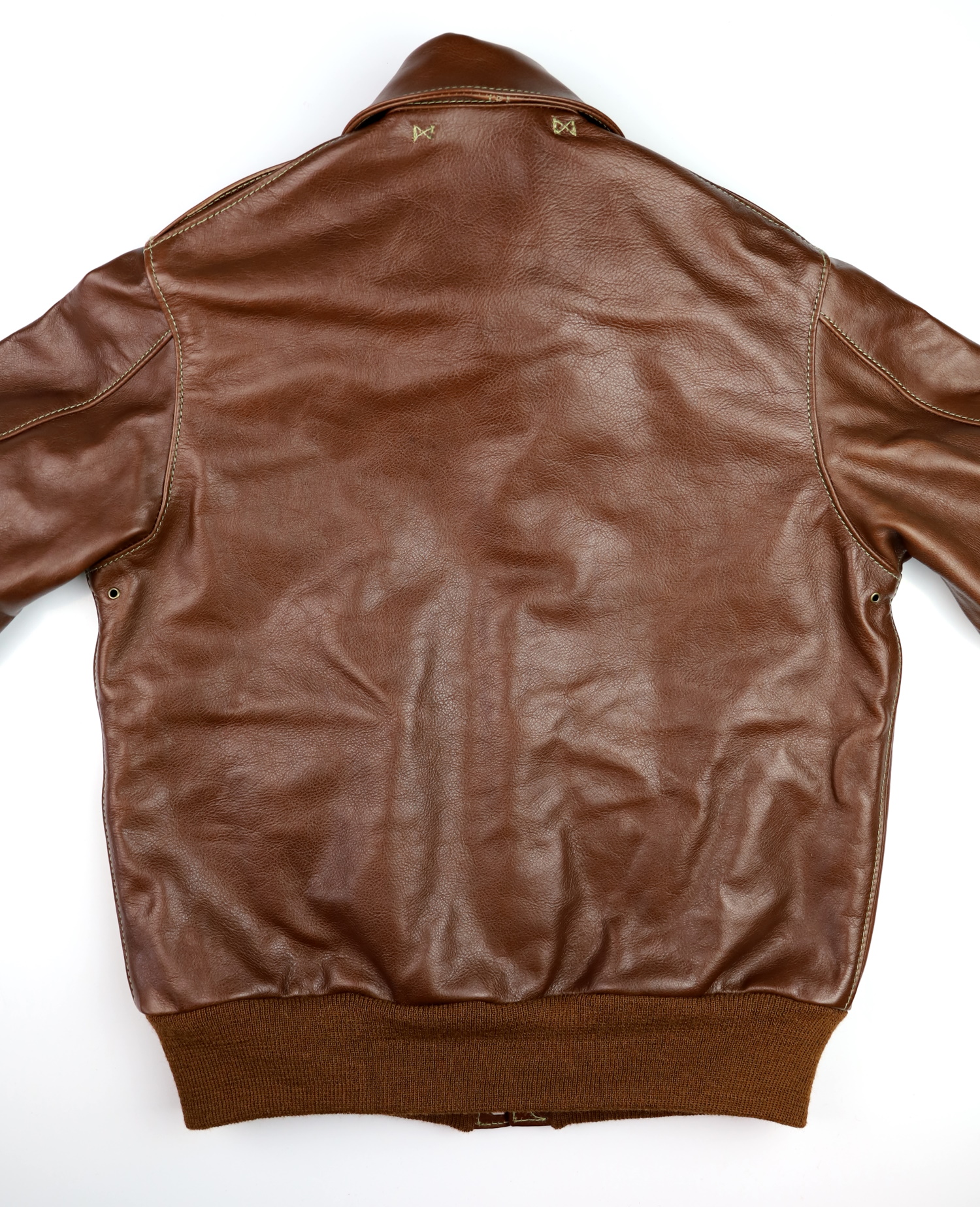 Aero A-2 40-3785-P Russet Vicenza Horsehide XBA3 back.jpg