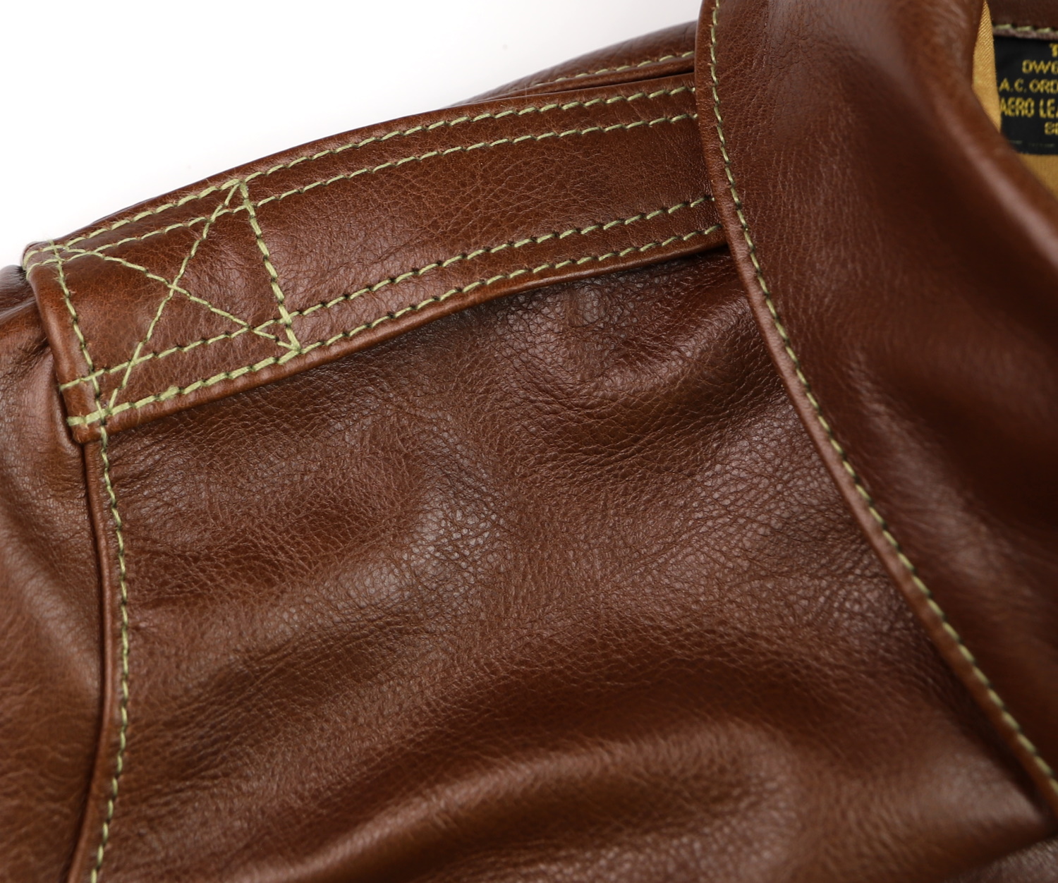 Aero A-2 40-3785-P Russet Vicenza Horsehide XBA3 epaulet.jpg