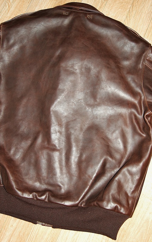 Aero A-2 in Tumbled Brown CXL FQHH back.jpg