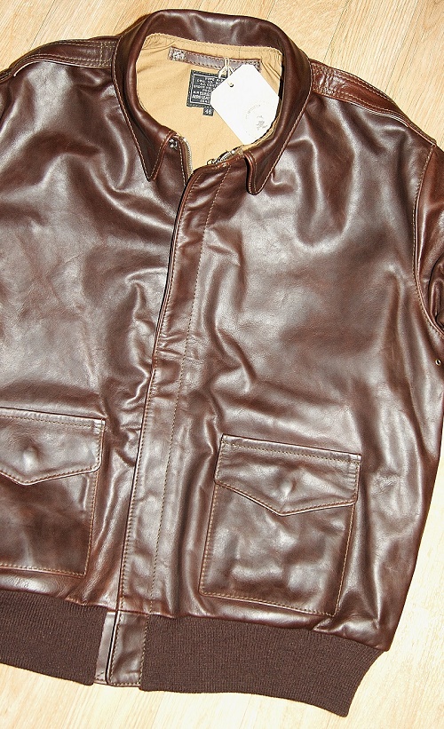 Aero A-2 in Tumbled Brown CXL FQHH front.jpg