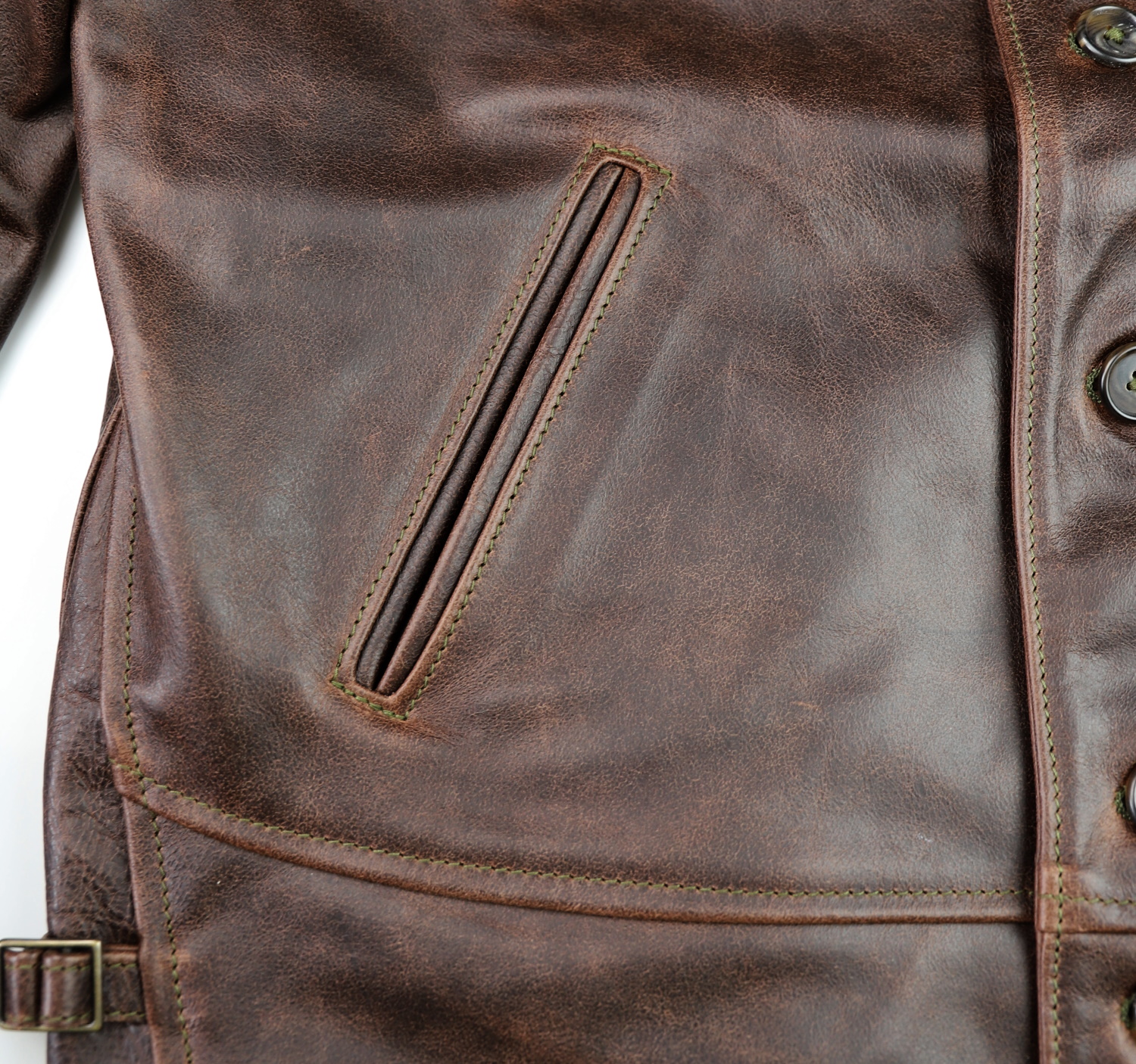 Aero Aeromarine Battered Brown Steerhide handwarmer.jpg