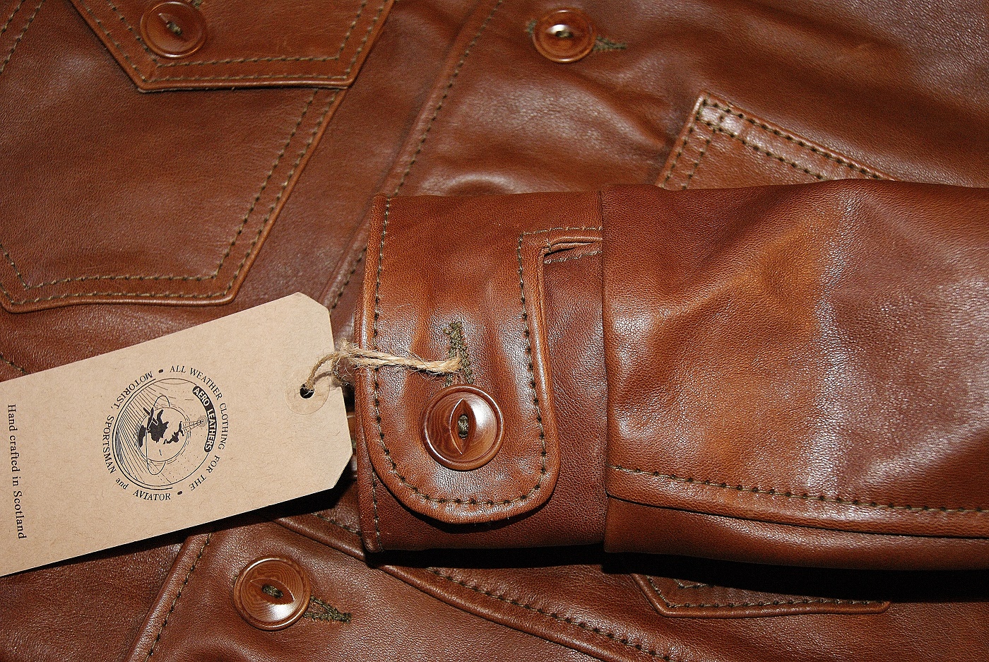 Aero Aeromarine Russet Vicenza Horsehide cuff smaller.jpg