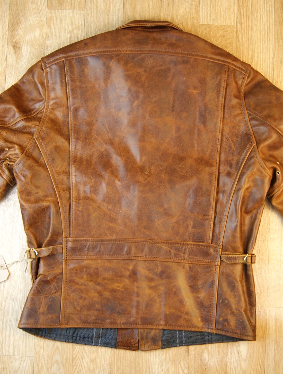 Aero August Battered Tan Horsehide BW22 back.jpg