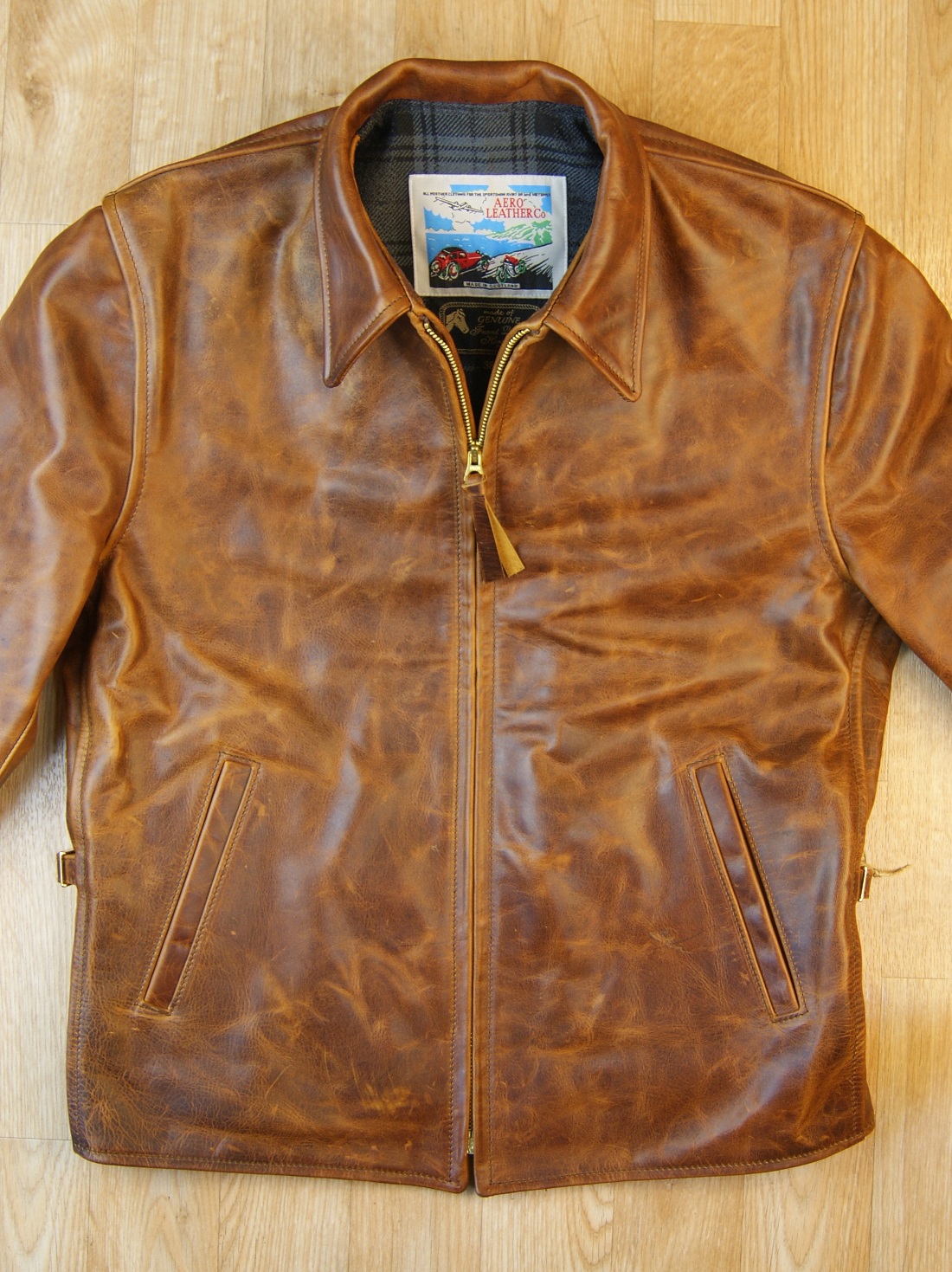 Aero August Battered Tan Horsehide BW22 front.jpg