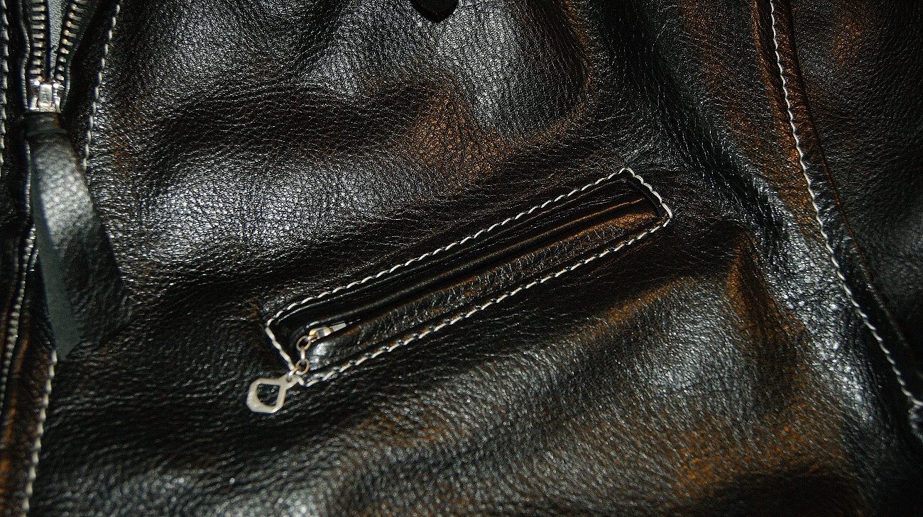 Aero August Black Vicenza Horsehide chest pocket.jpg