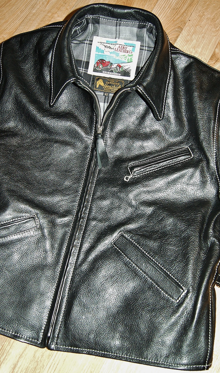 Aero August Black Vicenza Horsehide front.jpg