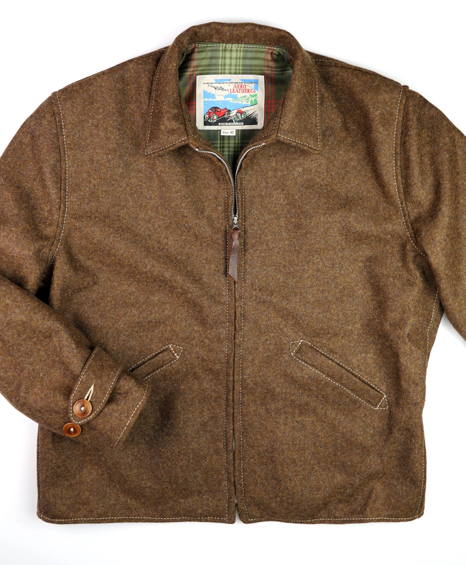 Aero August Brown Melton Wool front.jpg