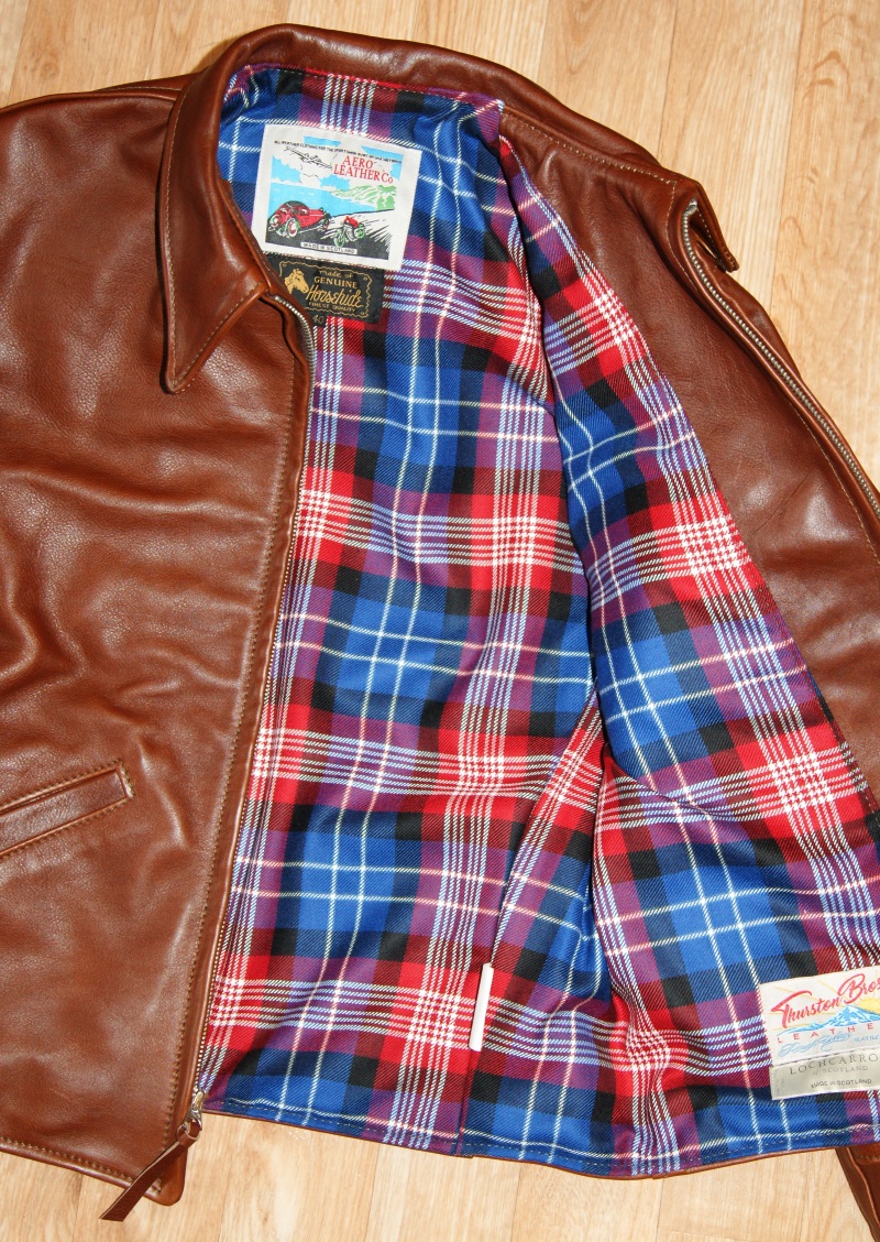 Aero August Russet Vicenza Horsehide SQ6 United States St Andrew tartan lining.jpg