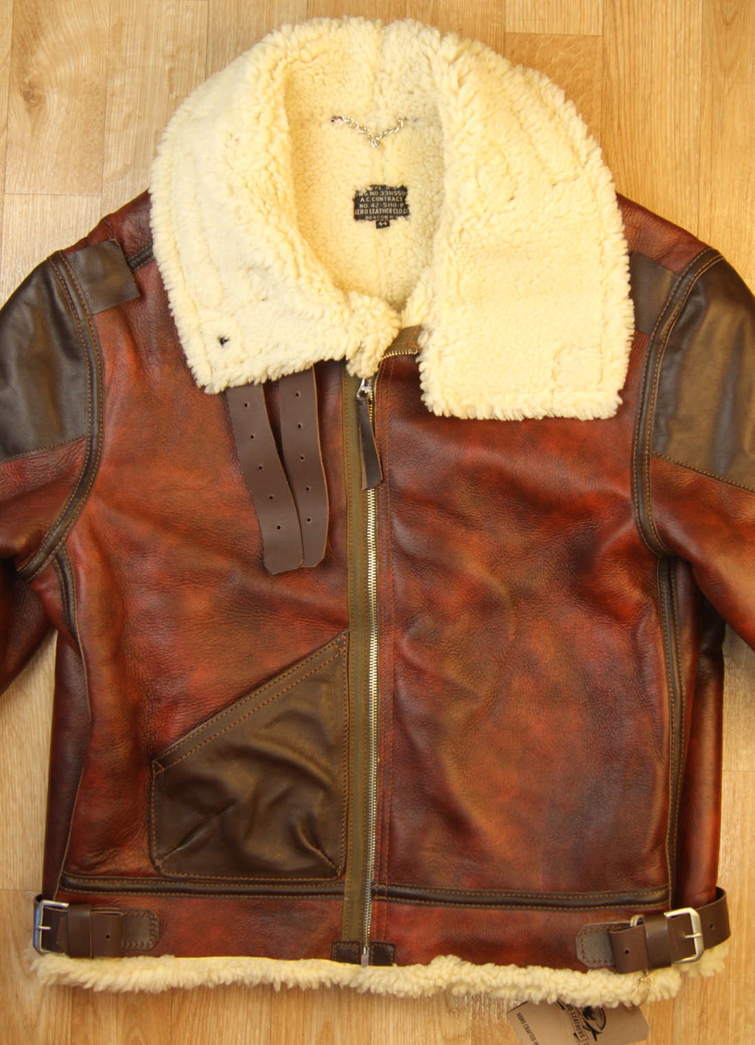 Aero B-3 Redskin 15mm thinner shearling front.jpg