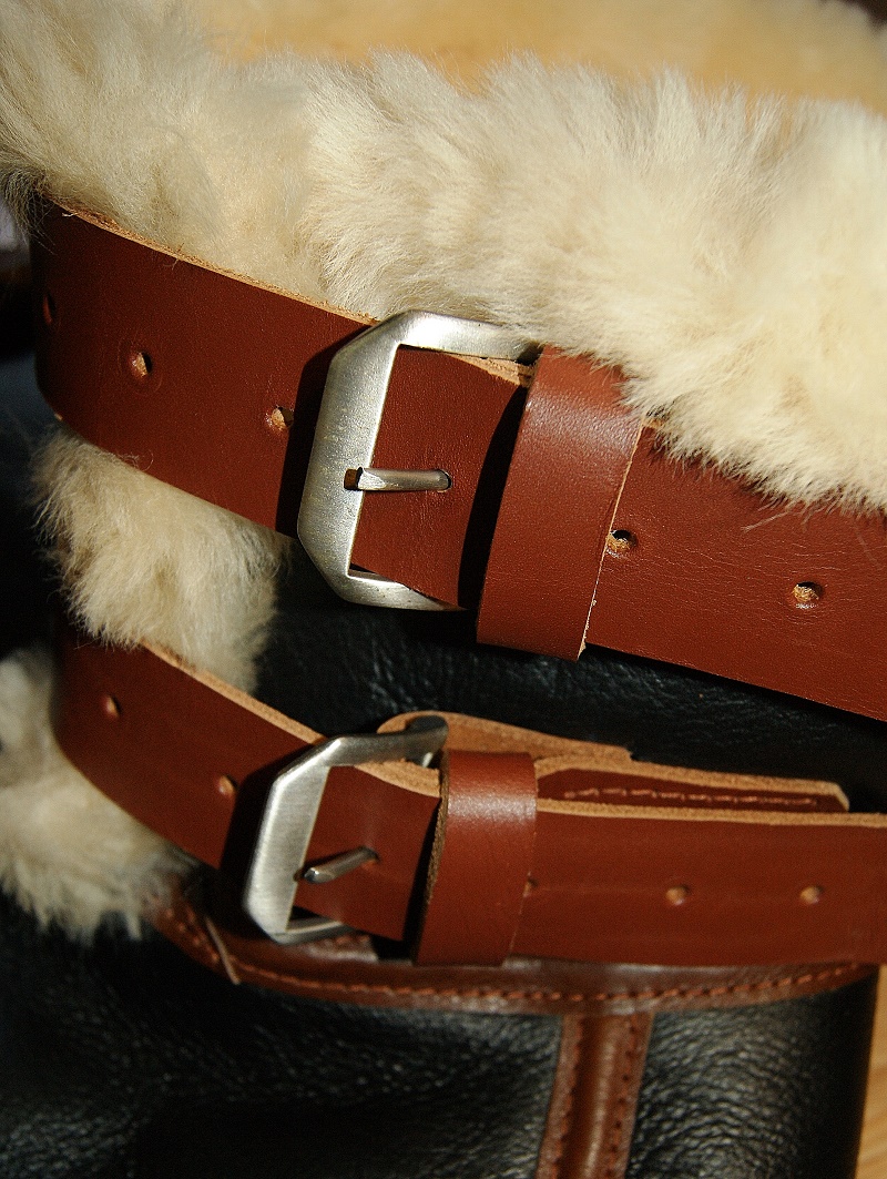 Aero B-3 Seal with Russet trim collar buckles.jpg