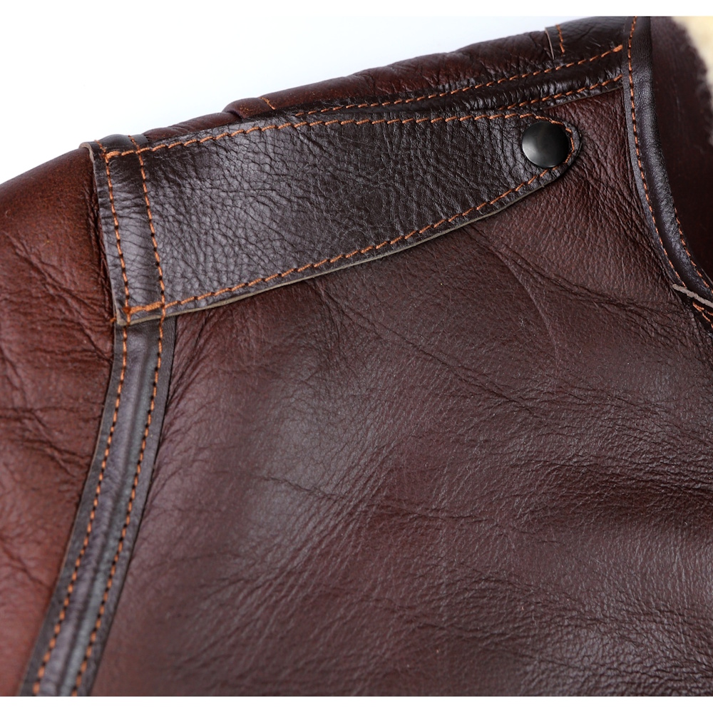 Aero B-6 Redskin Dark Seal horsehide trim RV44 epaulet IG square.jpg