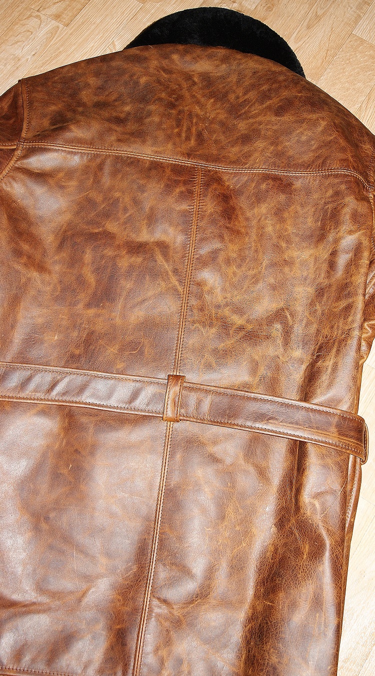 Aero Barnstormer Battered Tan FQHH fur collar back.jpg