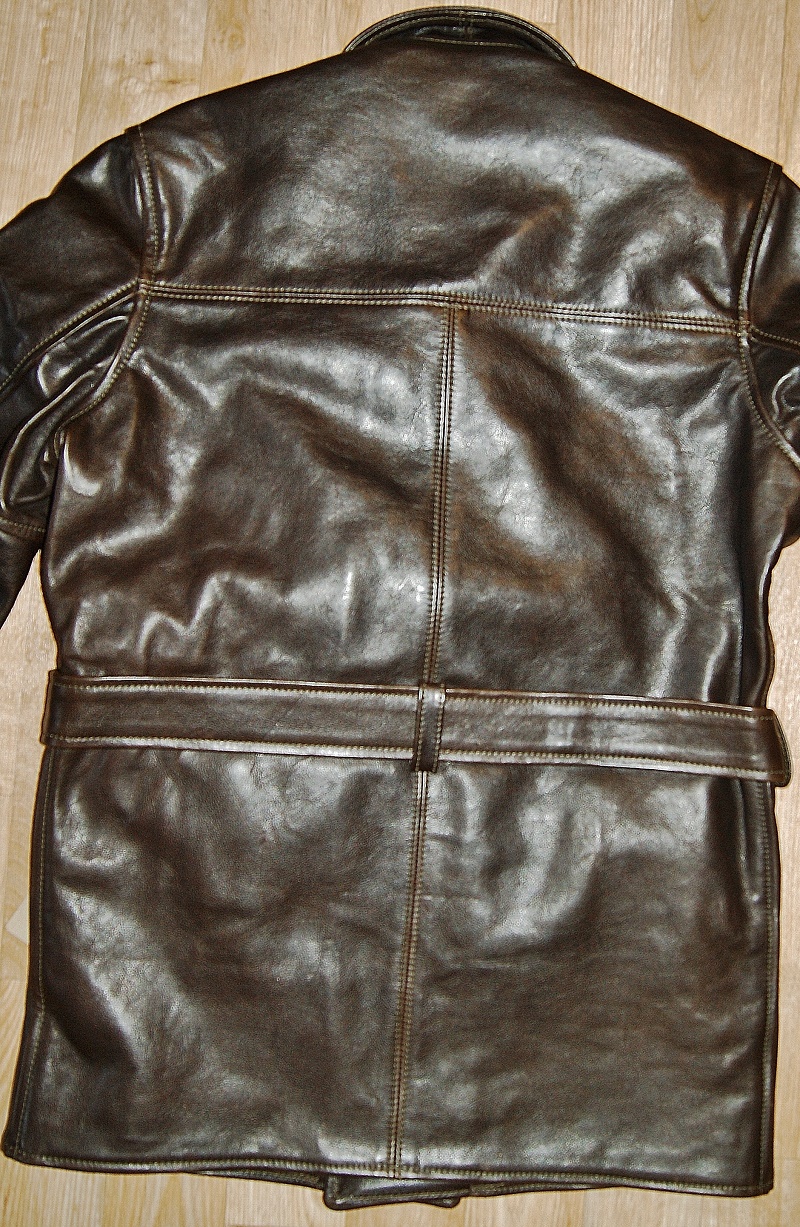 Aero Barnstormer Dark Seal Vicenza Horsehide back.jpg