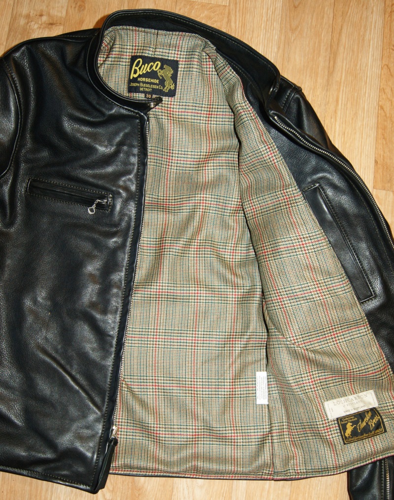 Aero Board Racer Black Vicenza Horsehide 4D Minto Check Tweed lining.jpg