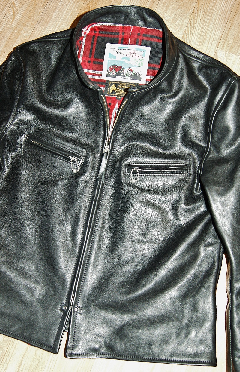 Aero Board Racer Black Vicenza Horsehide front.jpg