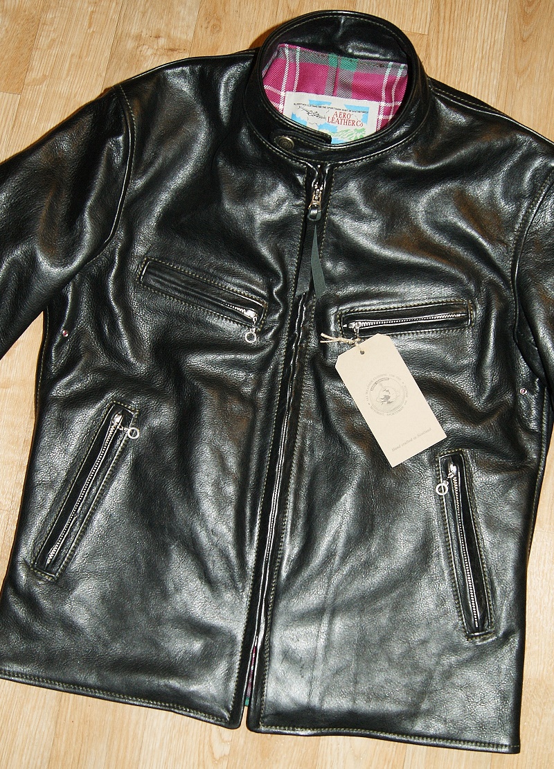 Aero Board Racer Black Vicenza Horsehide front.jpg