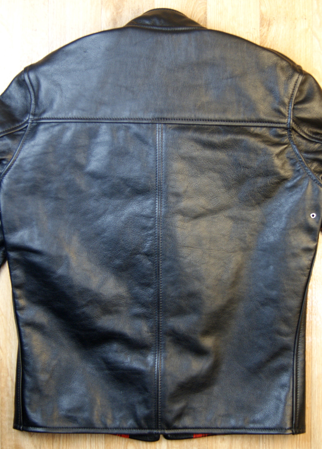 Aero Board Racer Black Vicenza Horsehide KDW4 back.jpg