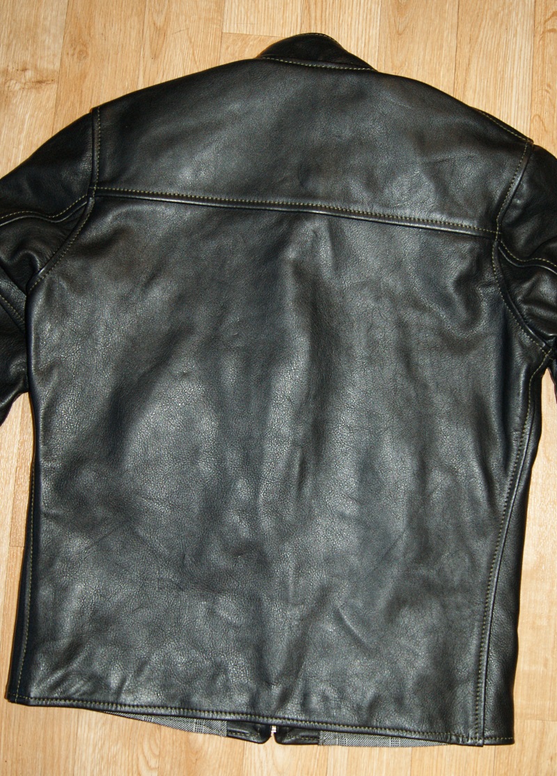 Aero Board Racer Black Vicenza Horsehide LS9 back.jpg