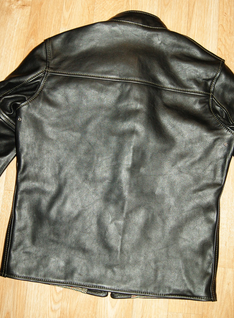 Aero Board Racer Black Vicenza Horsehide size 40 GT2 back.jpg