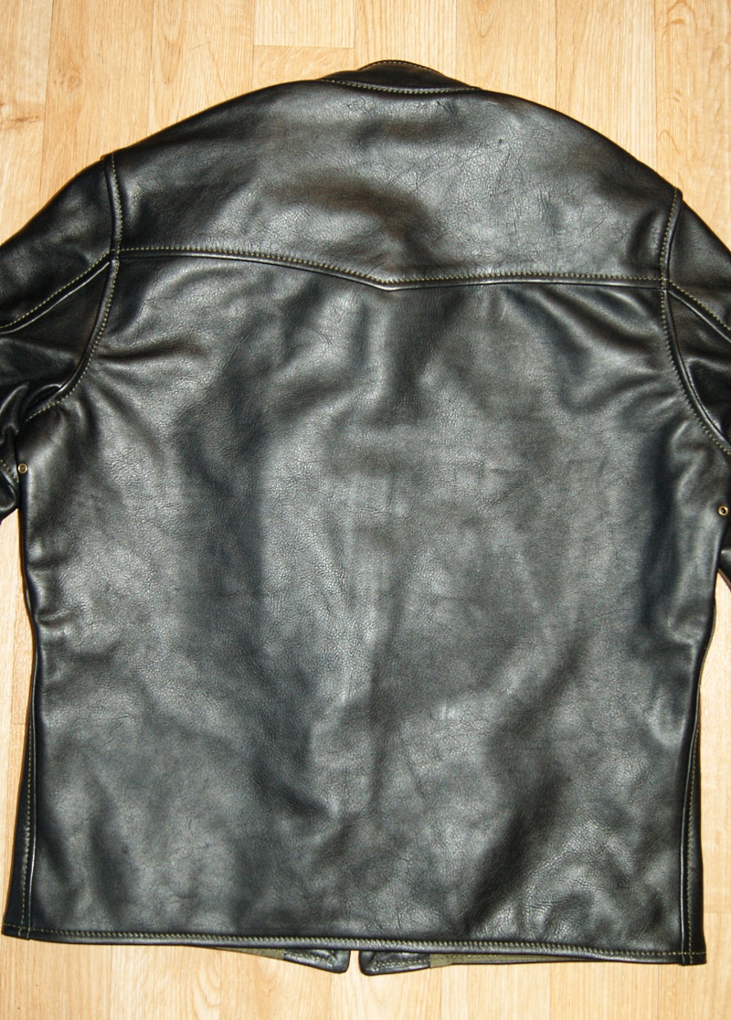 Aero Board Racer Black Vicenza Horsehide T7Y back.jpg