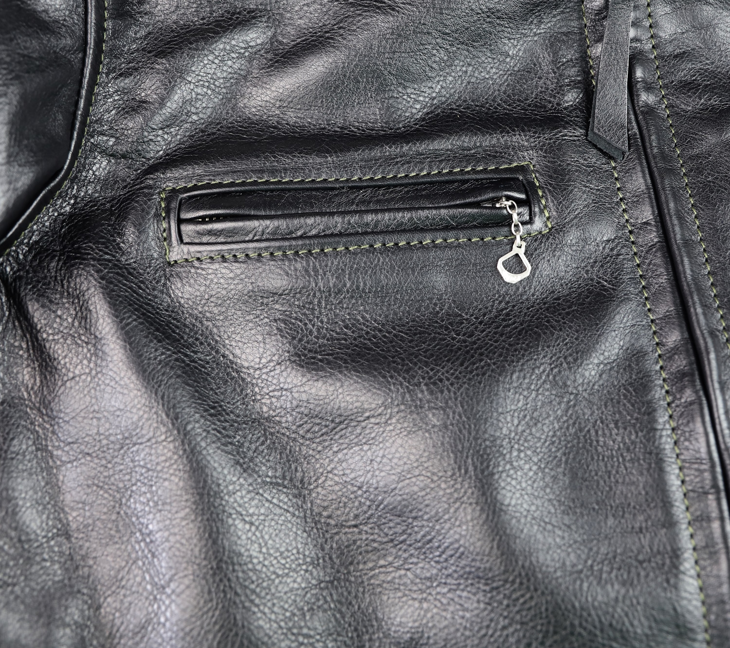 Aero Board Racer Black Vicenza Horsehide UC6 chest pocket.jpg