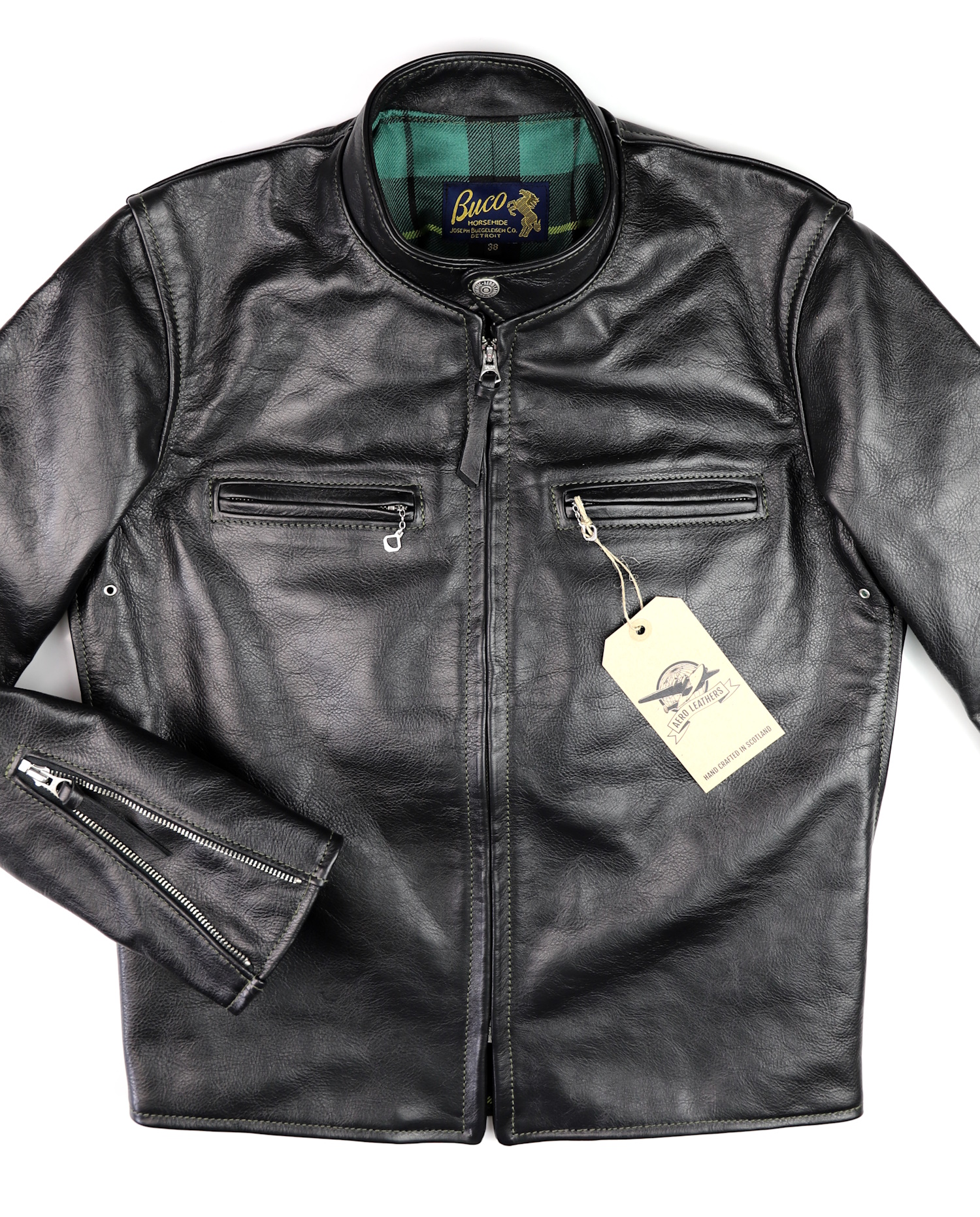 Aero Board Racer Black Vicenza Horsehide UC6 front.jpg