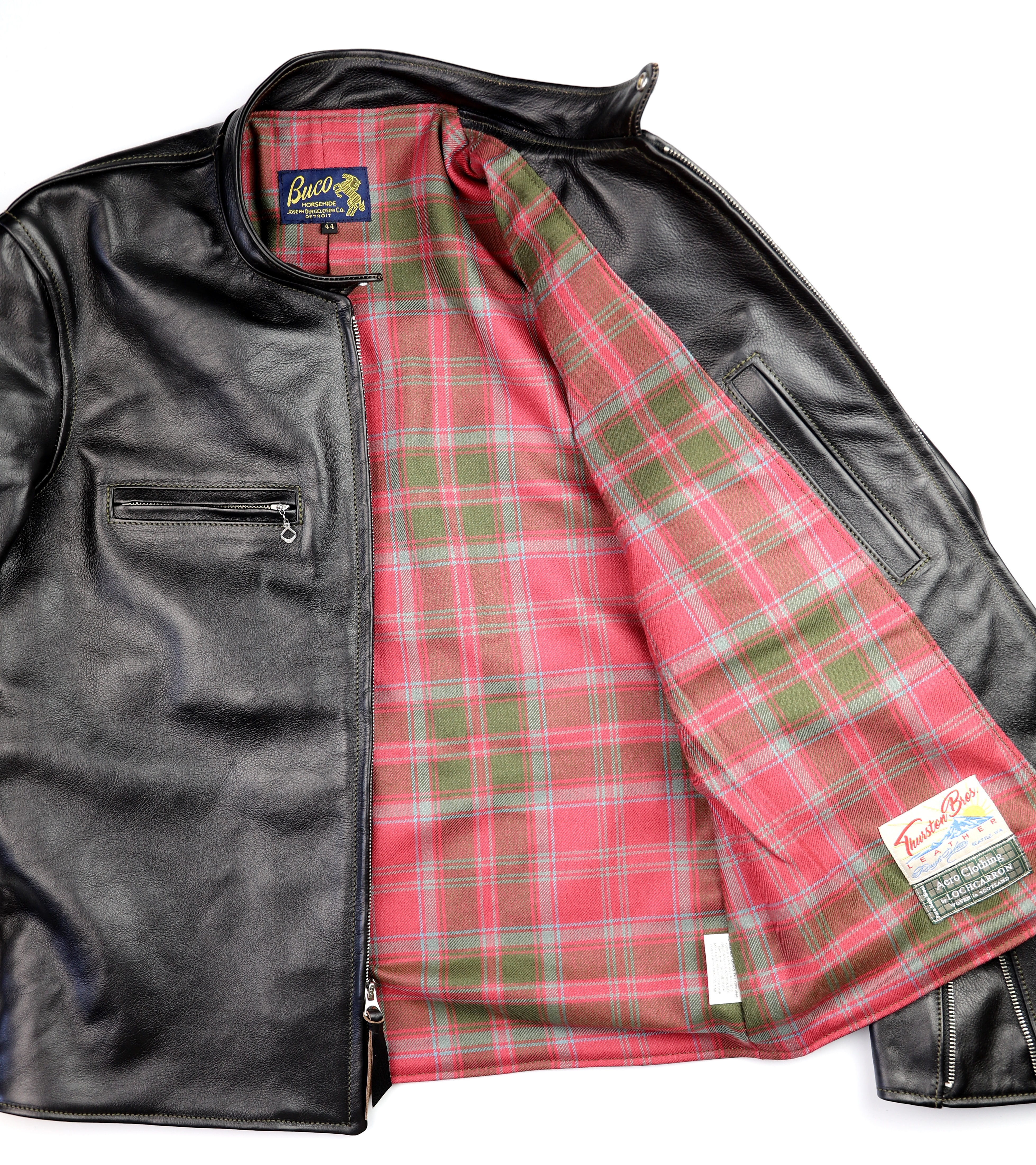 Aero Board Racer Blackened Brown Vicenza 4N3 Grant Weathered tartan lining.jpg