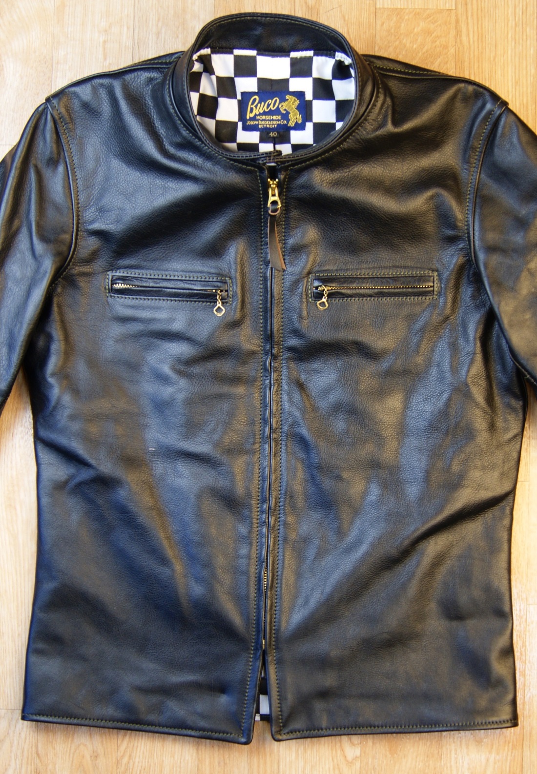 Aero Board Racer Blackened Brown Vicenza Horsehide ABD front.jpg