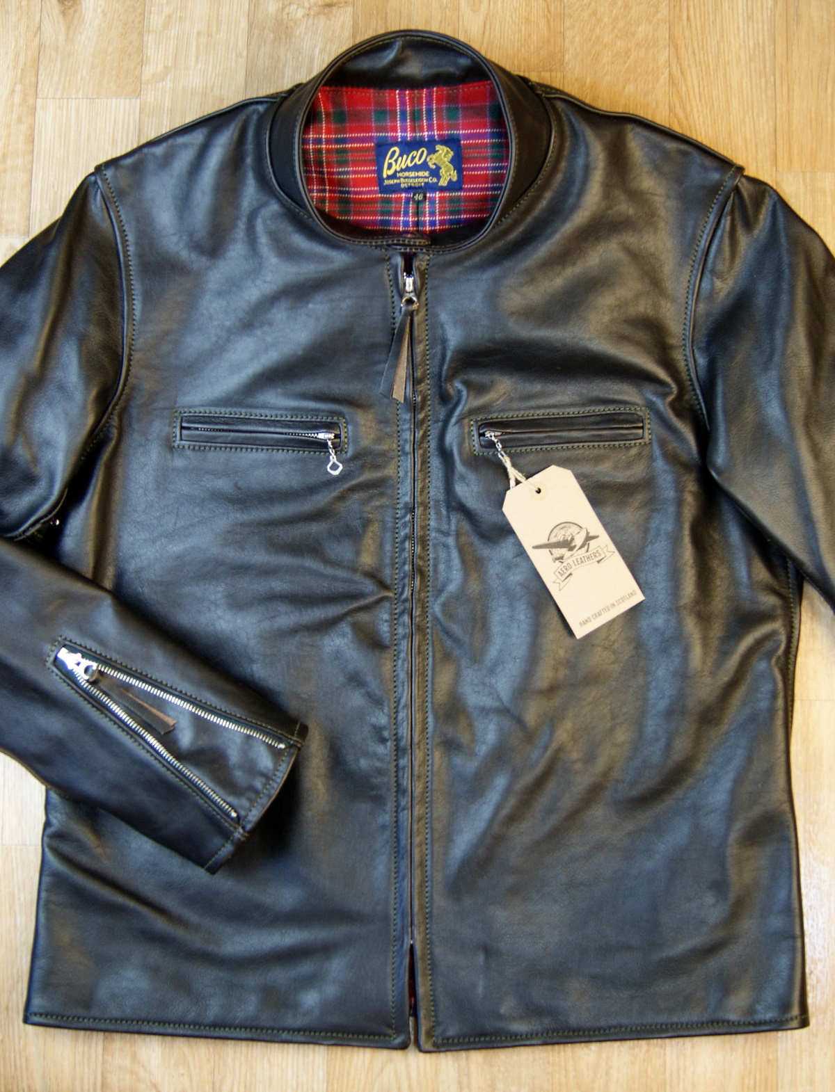 Aero Board Racer Blackened Brown Vicenza Horsehide WGB front.jpg